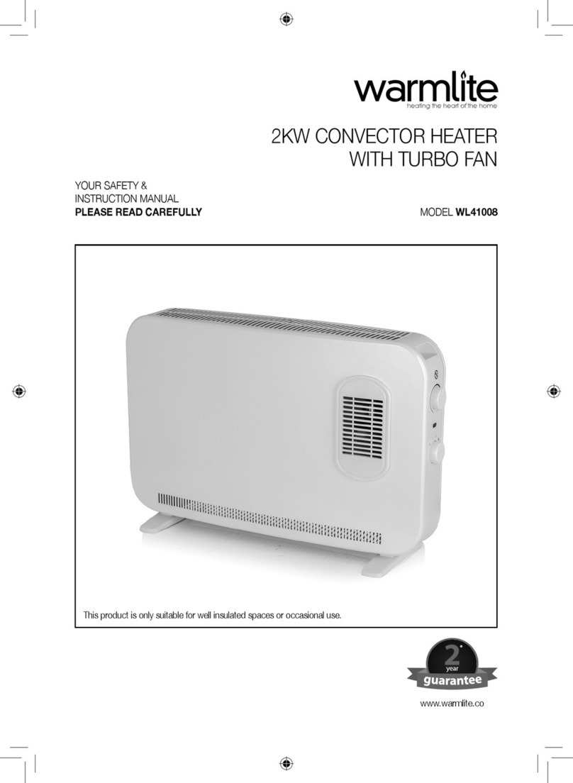 Warmlite WL41008 Mounting instructions