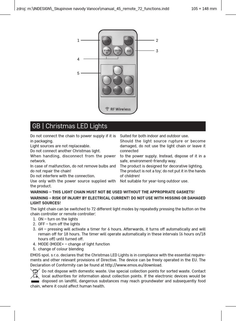 Emos D4AA03 quick start guide