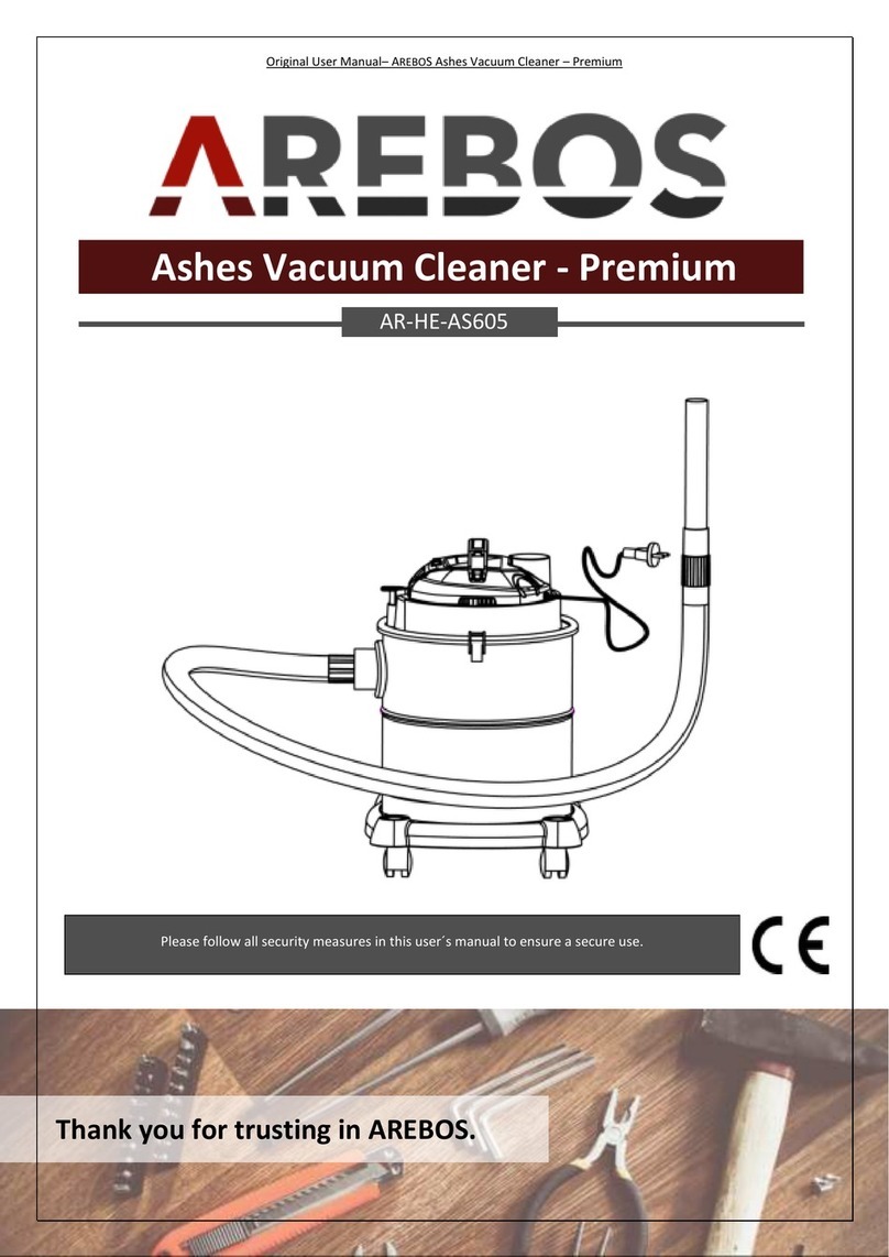 AREBOS AR-HE-AS605 Original user manual