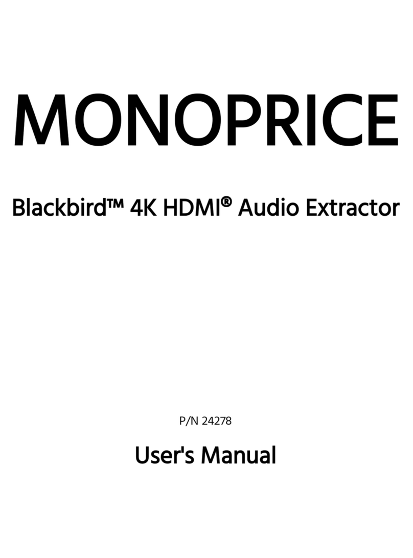 Monoprice Blackbird 24278 user manual