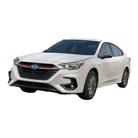 Subaru Legacy 2023 Getting started guide