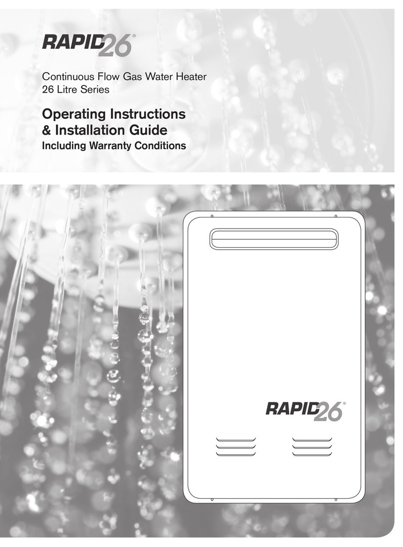 ALLIANCE RAPID 26 Series Operating instructions and installation guide ALLIANCE RAPID 26 Series Operating instructions and installation guide