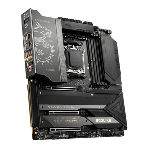 MSI MEG X670E GODLIKE User manual