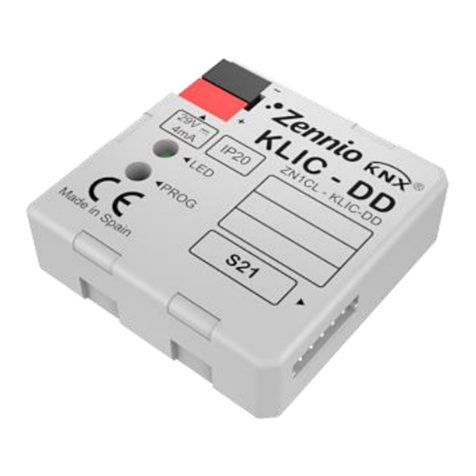 Zennio KLIC-DD User manual