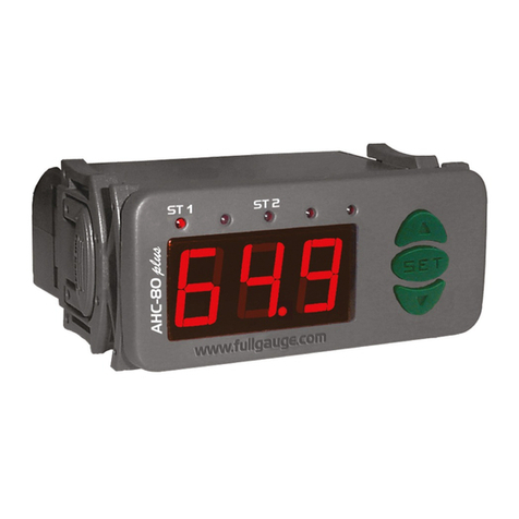 Full Gauge Controls AHC-80 plus User manual