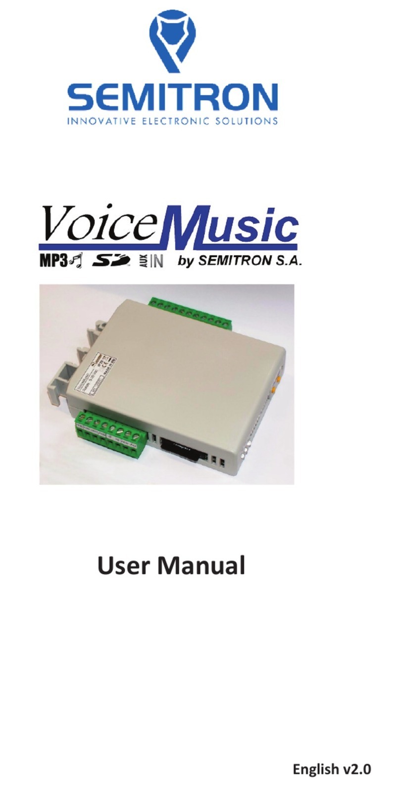 Semitron VoiceMusic user manual