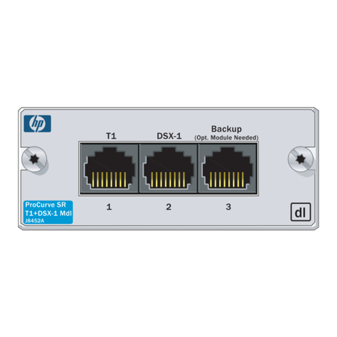 ProCurve J8452A User manual