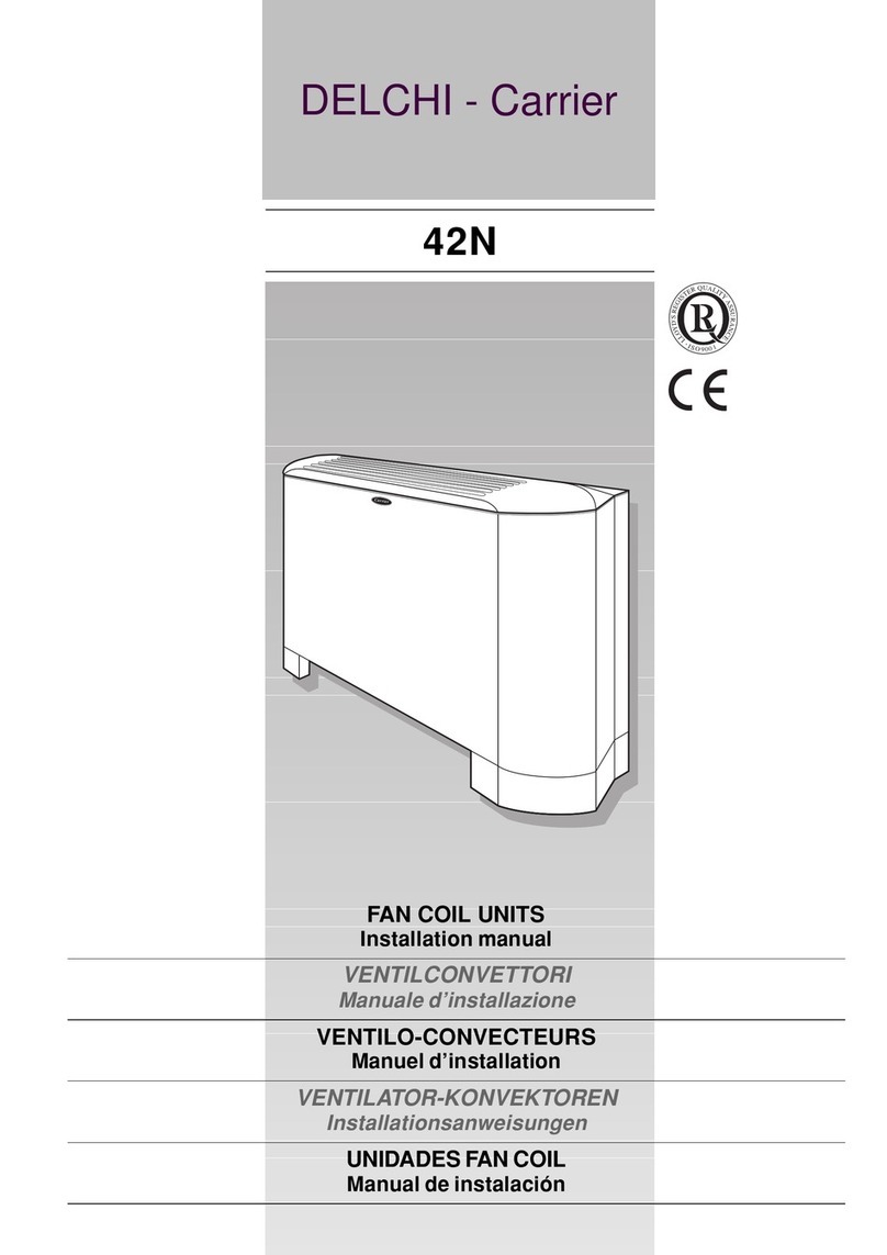 Delchi Carrier 42N installation manual