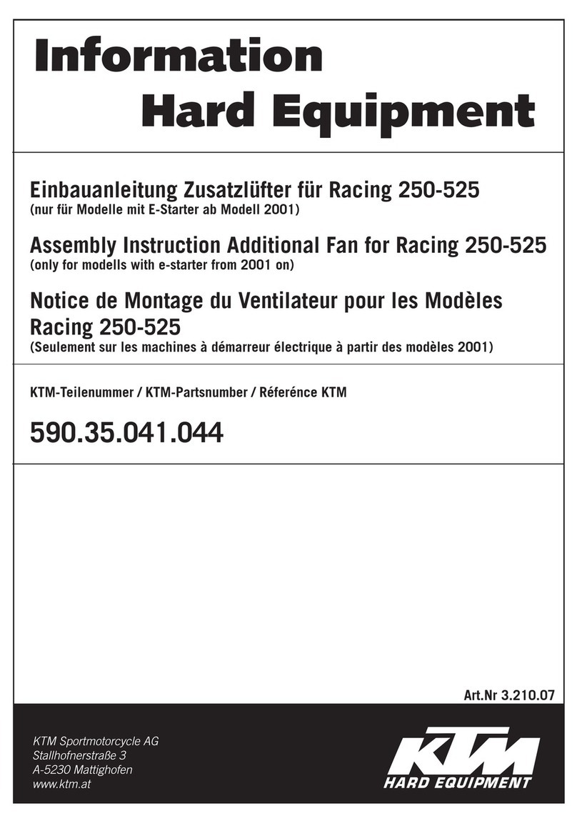 KTM 590.35.041.044 User manual KTM 590.35.041.044 User manual
