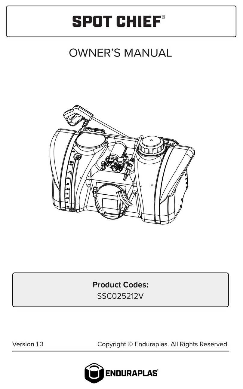 Enduraplas SPOT CHIEF SSC025212V User manual Enduraplas SPOT CHIEF SSC025212V User manual