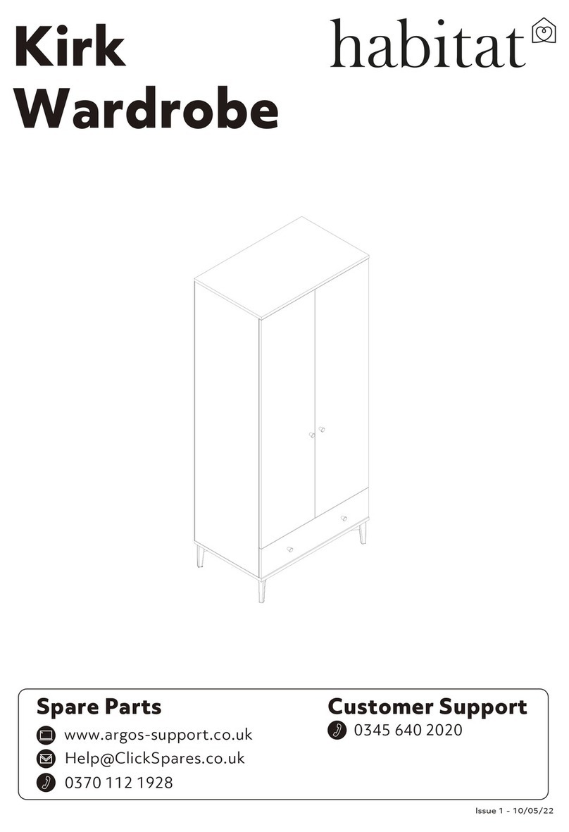 Habitat Kirk 3125157 manual