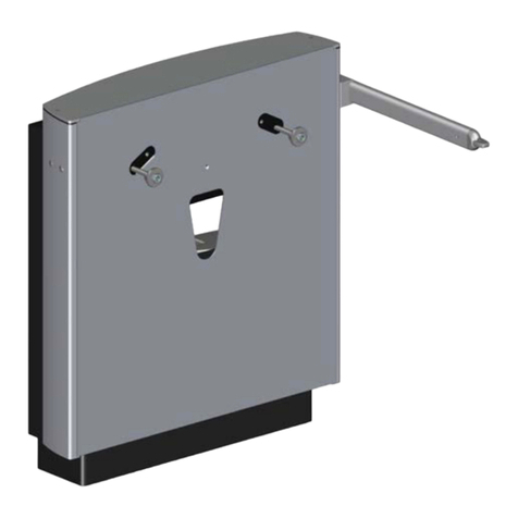 Pressalit SELECT R4950 Operation and maintenance manual