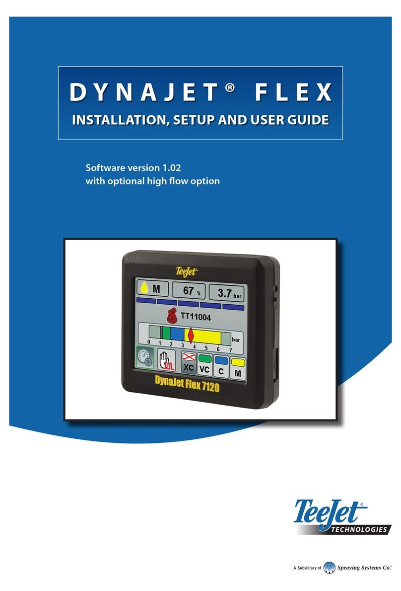 TeeJet Technologies DynaJet Flex Series User manual