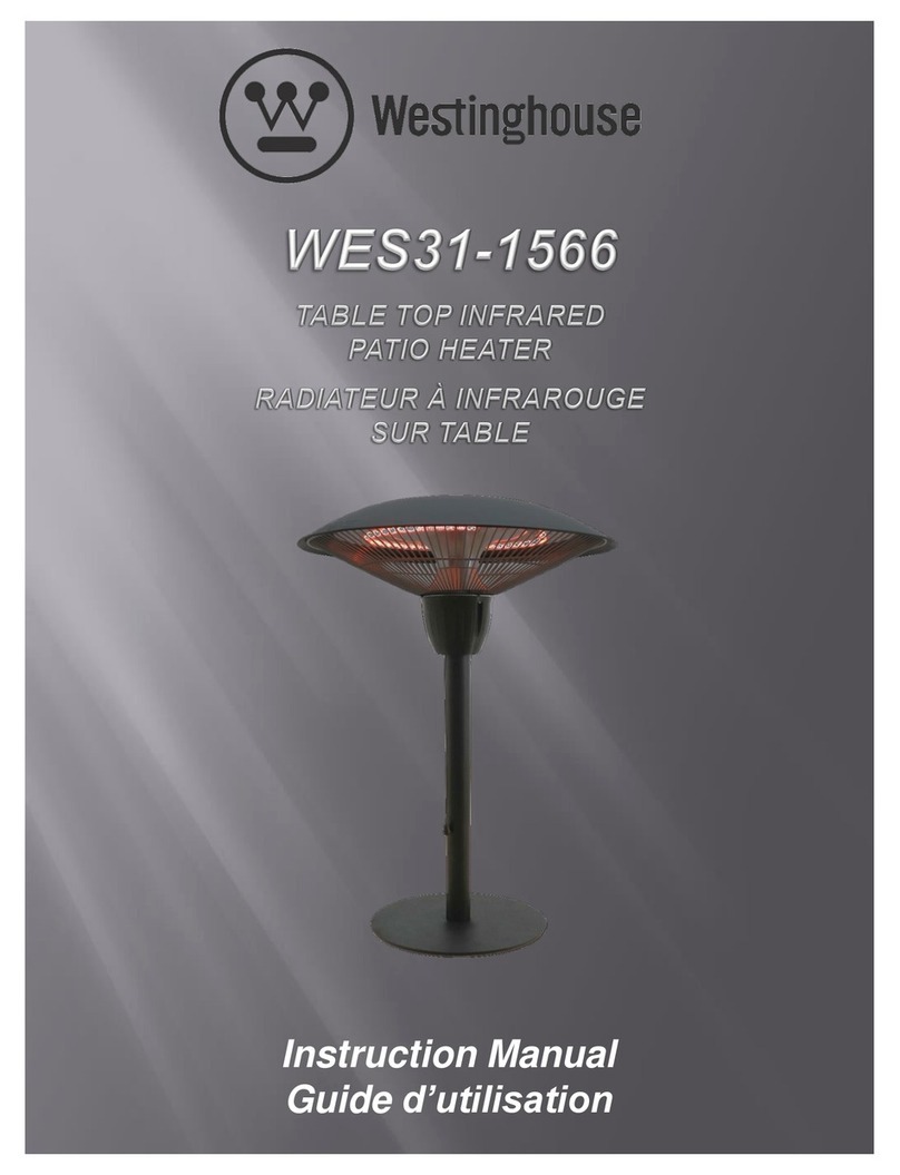 Westinghouse WES31-1566 instruction manual