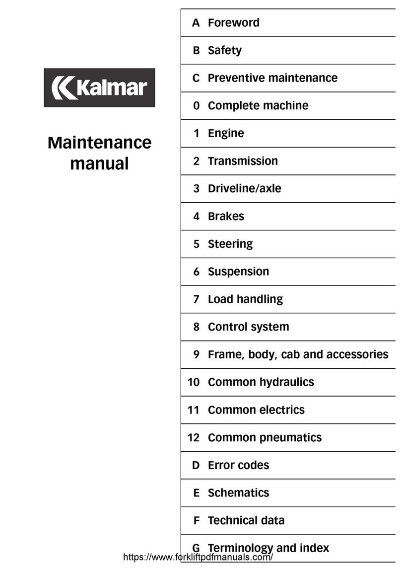 Kalmar DRF420-60S5 Maintenance manual