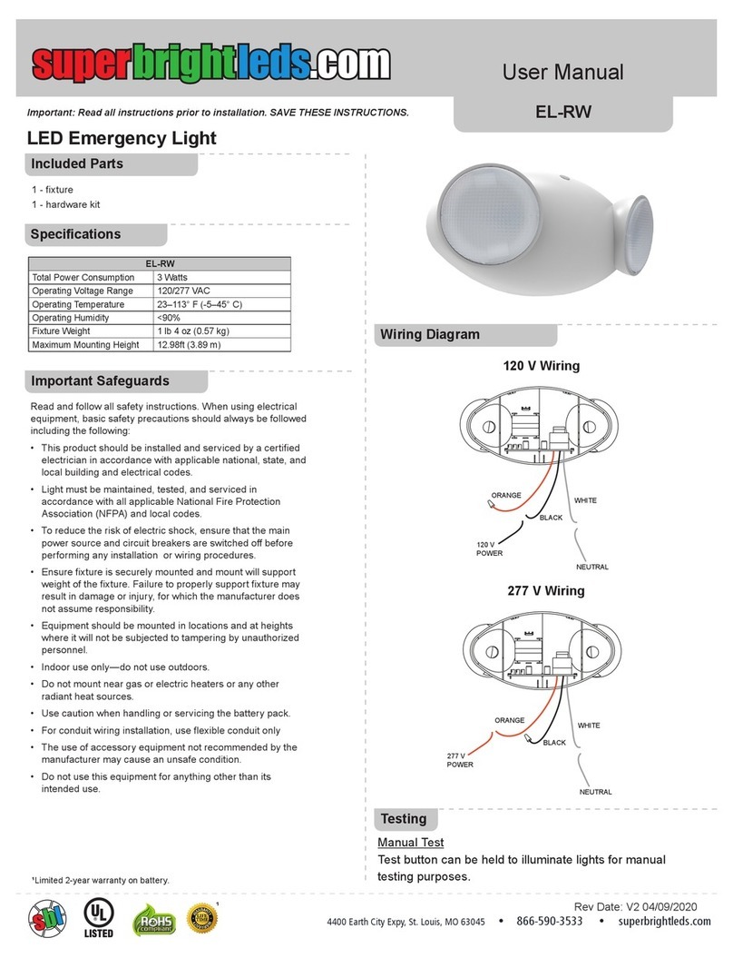 superbrightleds EL-RW User manual superbrightleds EL-RW User manual