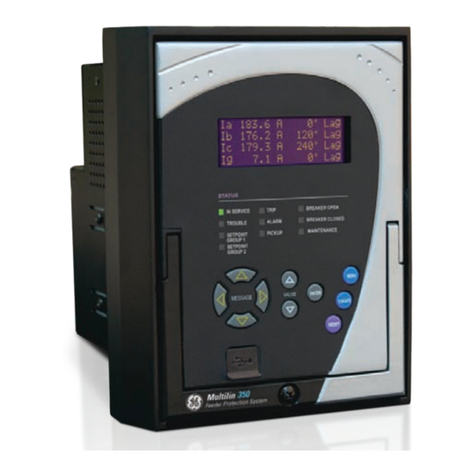 GE Multilin 350 Manual