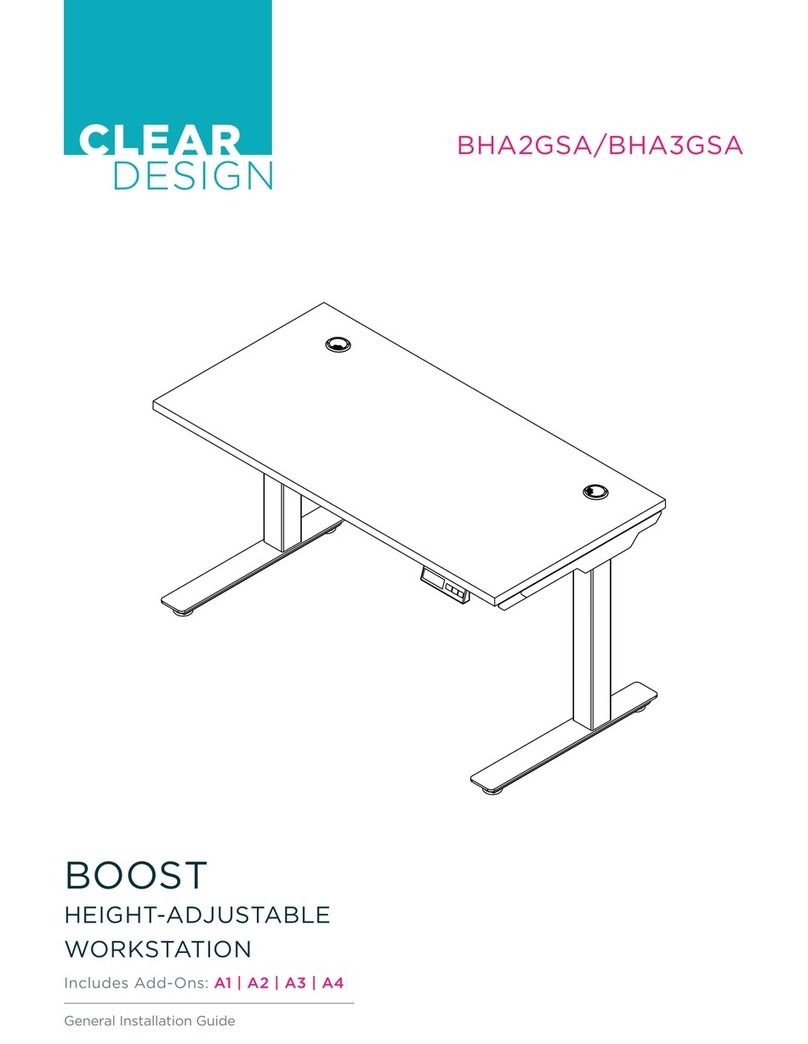 CLEAR DESIGN BHA2GSA User manual CLEAR DESIGN BHA2GSA User manual