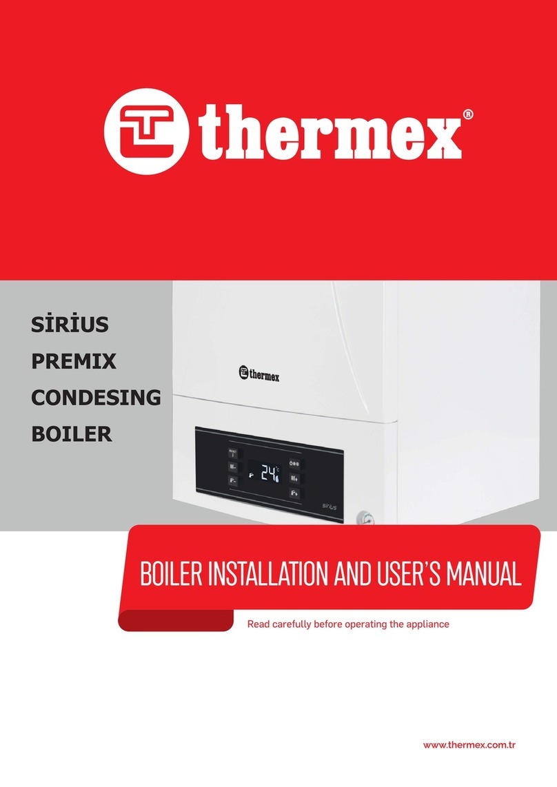 THERMEx Sirius ErP PM 24 Installation and user manual