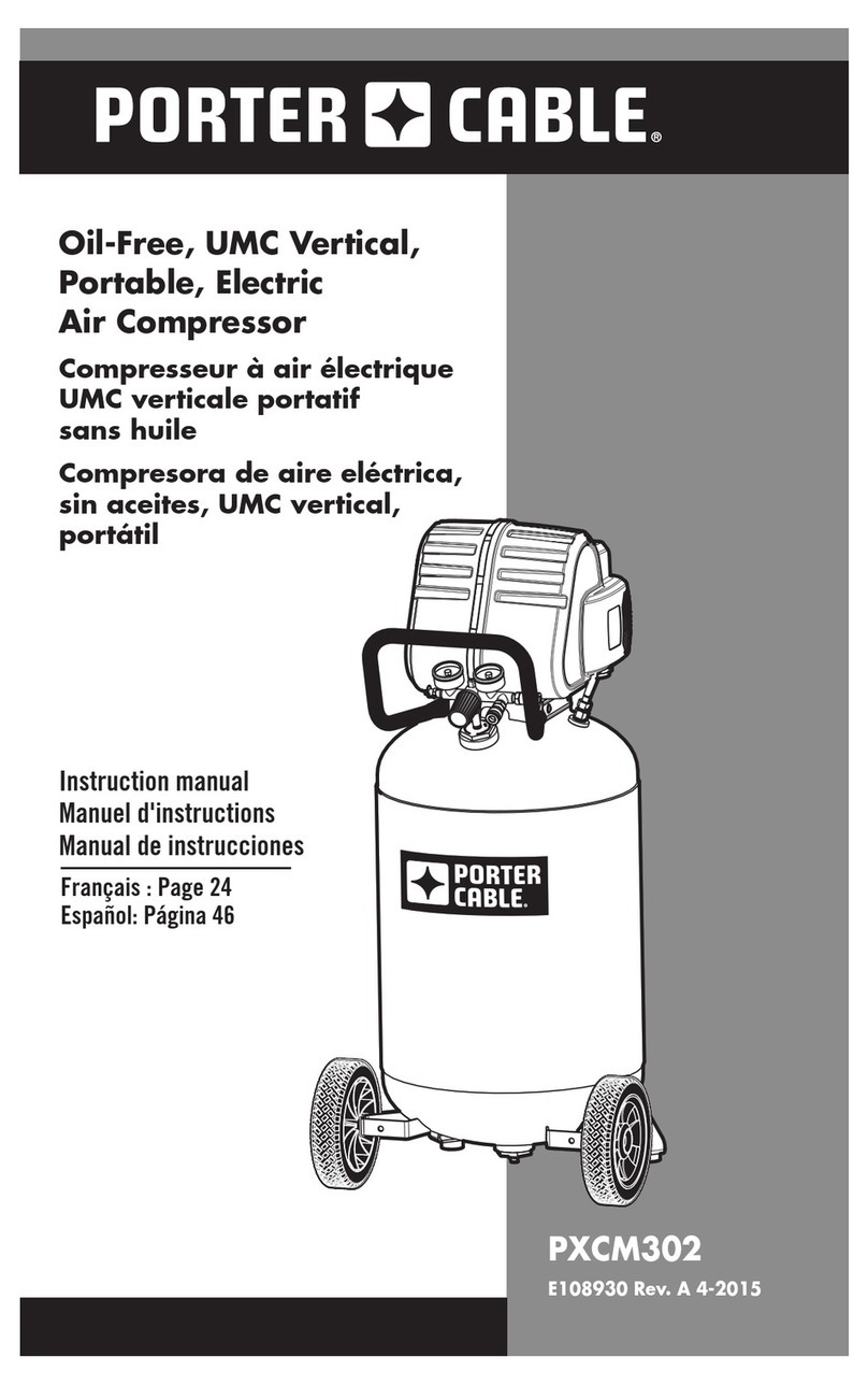 Porter-Cable PXCM302 instruction manual