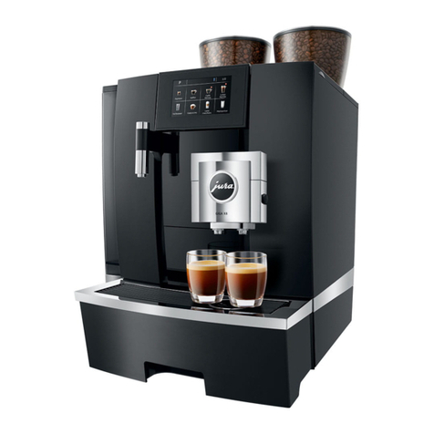 Jura GIGA X8 Professional User manual