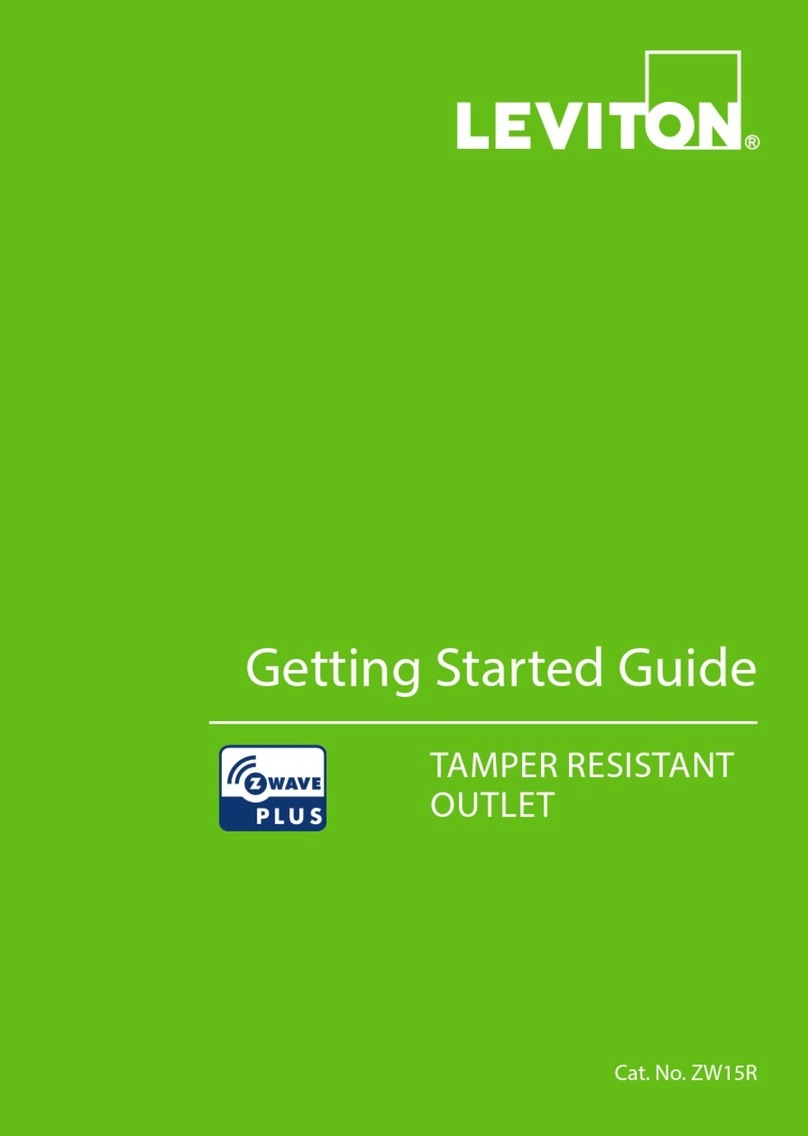Leviton Decora Smart DZ15R User manual