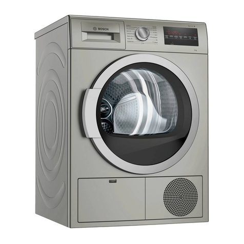 Bosch WTG8620XCL User manual Bosch WTG8620XCL User manual