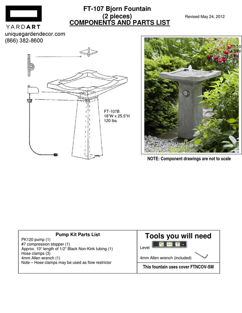 YARDART Bjorn FT-107B quick start guide