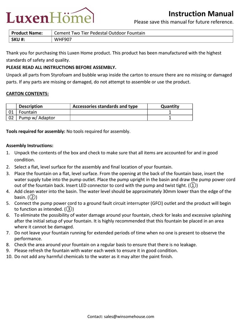 LuxenHome WHF907 User manual