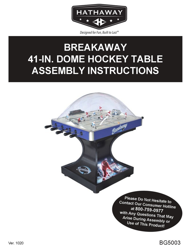 Hathaway BREAKAWAY BG5003 Assembly instructions