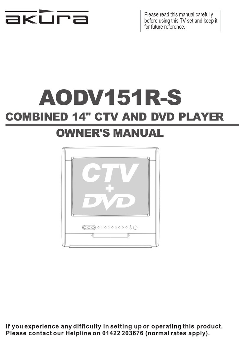 Akura AODV151R-S owner's manual
