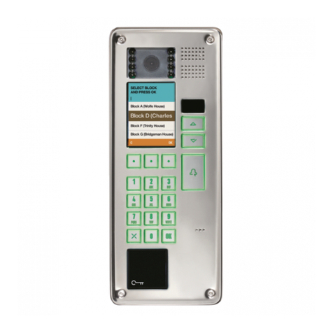 urmet domus ELEKTA STEEL 1375 User manual