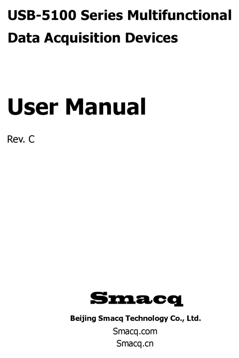 Smacq Technologies USB-5100 Series user manual