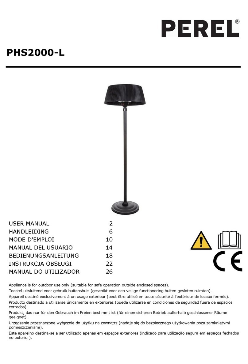 Perel PHS2000-L User manual