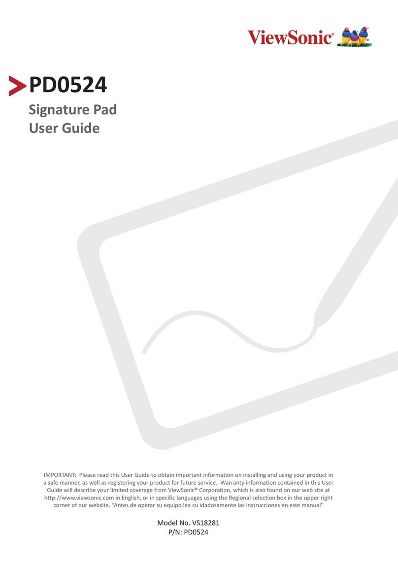 ViewSonic PD0524 user guide