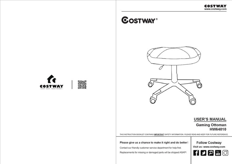 Costway HW64010 User manual