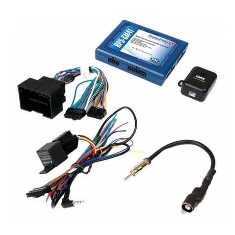 PAC RadioPRO 5 RP5-GM41 manual