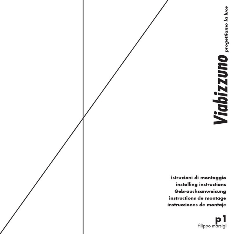 Viabizzuno p1 Instruction Manual