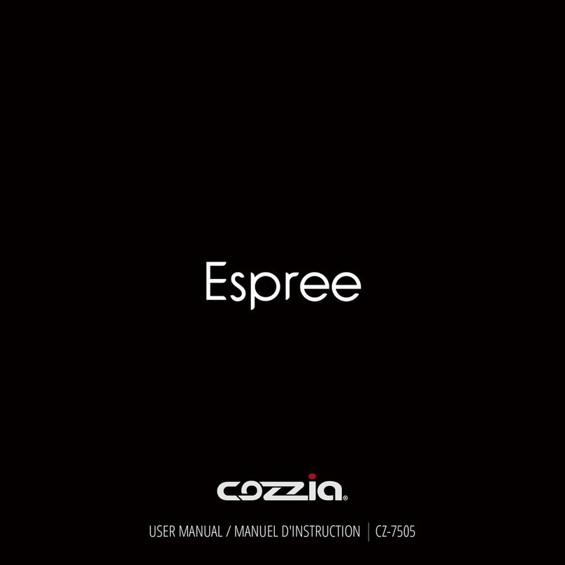 Cozzia Espree user manual