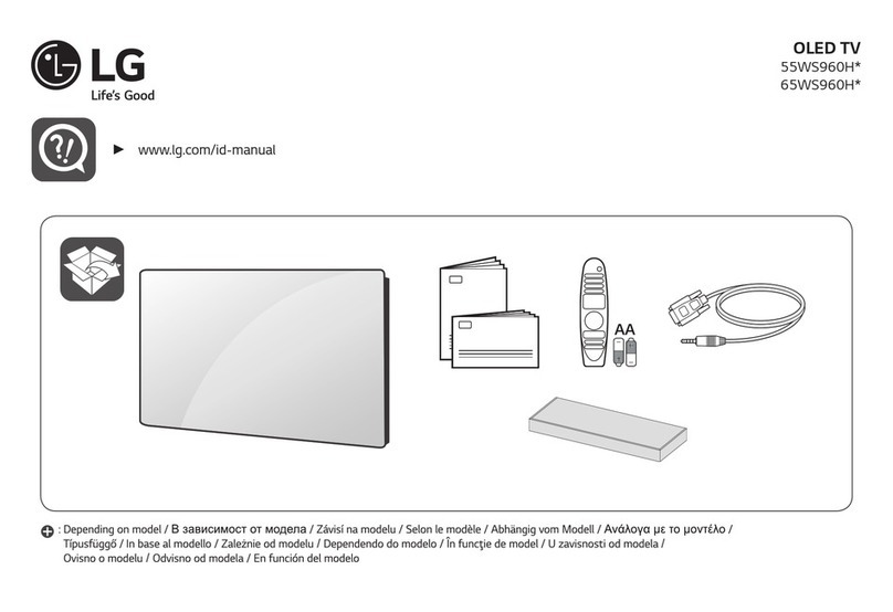 LG 55WS960H Series manual