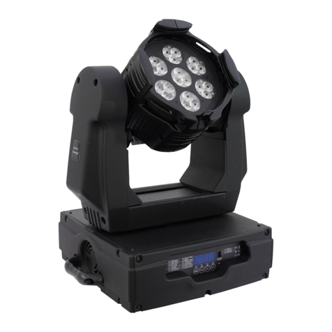 Future light PHP-21 TCL LED-Head-Effect user manual