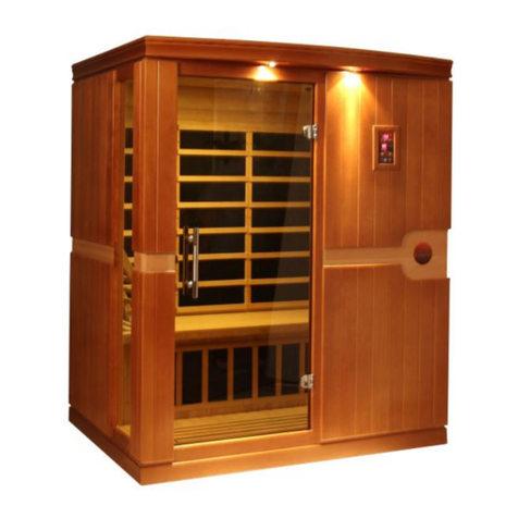 Dynamic Saunas DYN6210 User manual