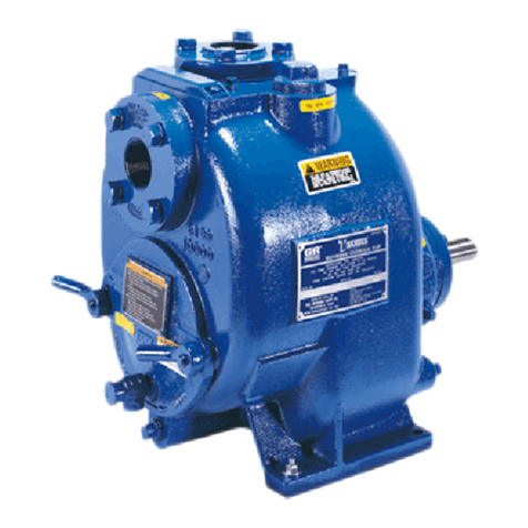 GORMAN-RUPP PUMPS T4B65-B Installation, operation, and maintenance manual with parts list