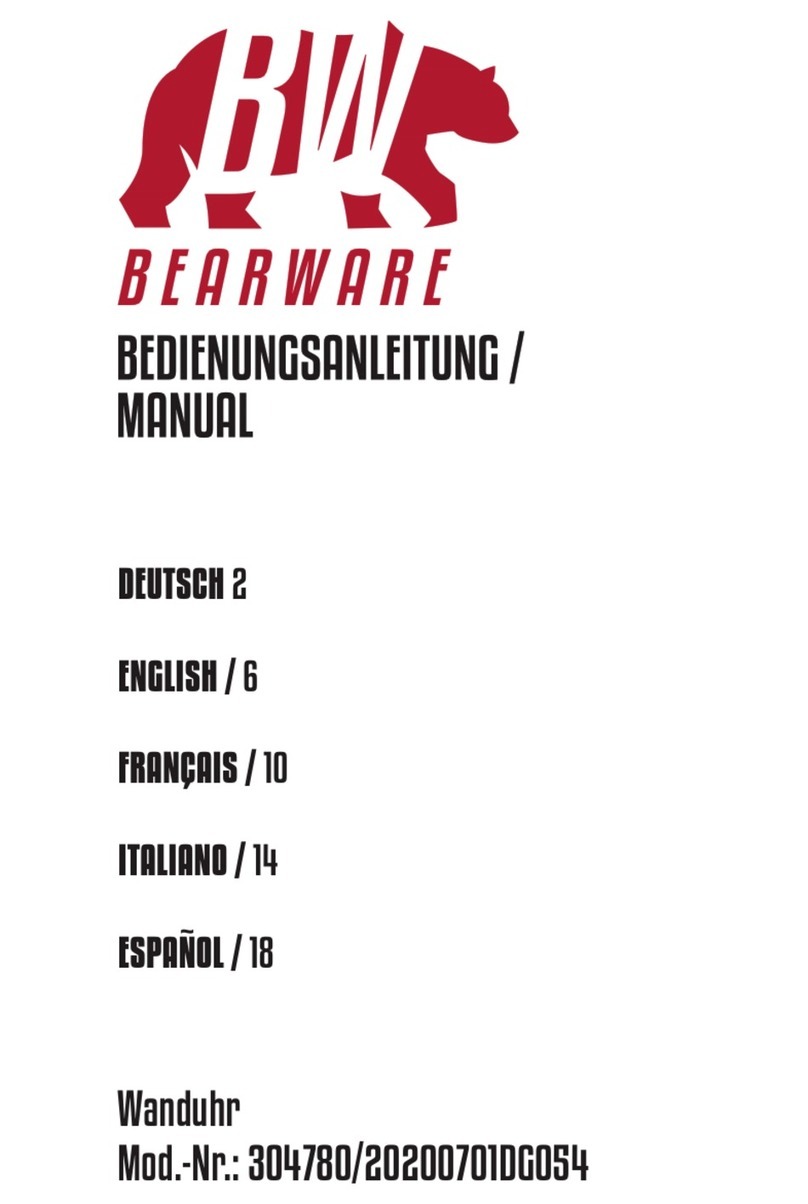BEARWARE 304780/20200701DG054 manual