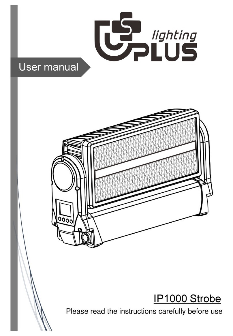 Uplus Lighting IP1000 Strobe User manual Uplus Lighting IP1000 Strobe User manual