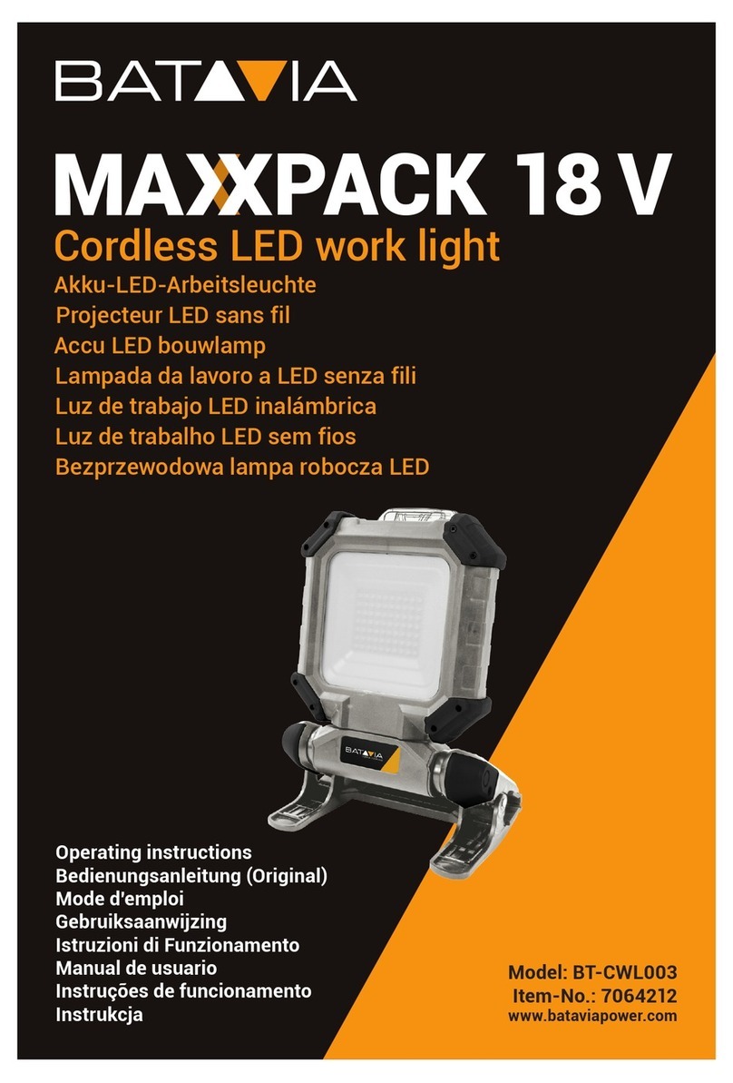 Batavia Maxxpack BT-CWL003 operating instructions