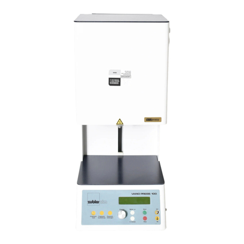 Zubler Vario Press 100 User manual