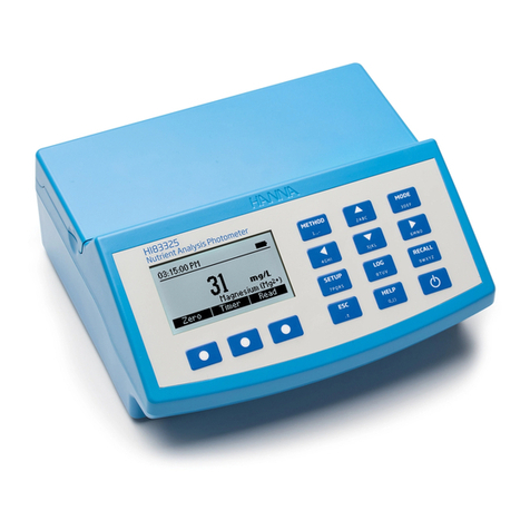 Hanna Instruments HI83325 User manual Hanna Instruments HI83325 User manual