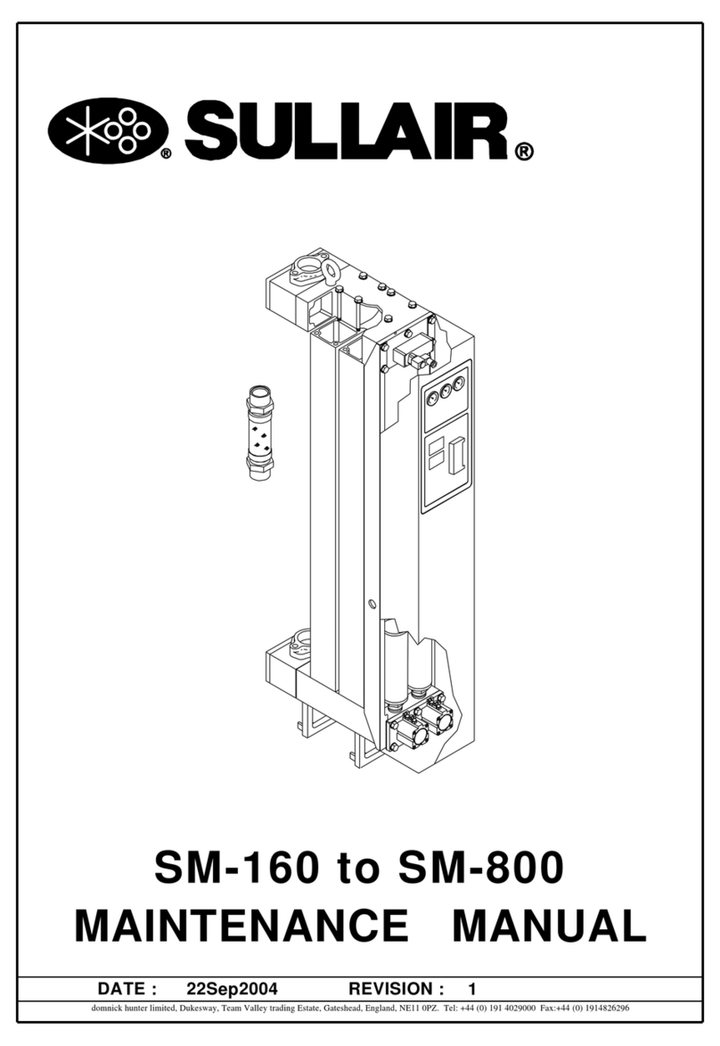 Sullair SM160 Maintenance manual