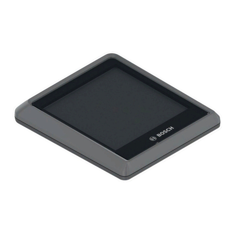 Bosch Intuvia 100 User manual